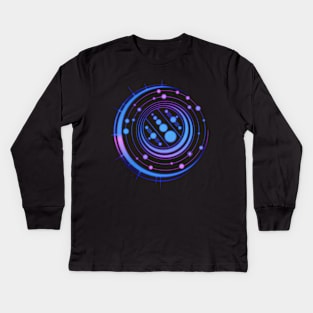 Psytrance - Psychedelic Goa Trance Kids Long Sleeve T-Shirt